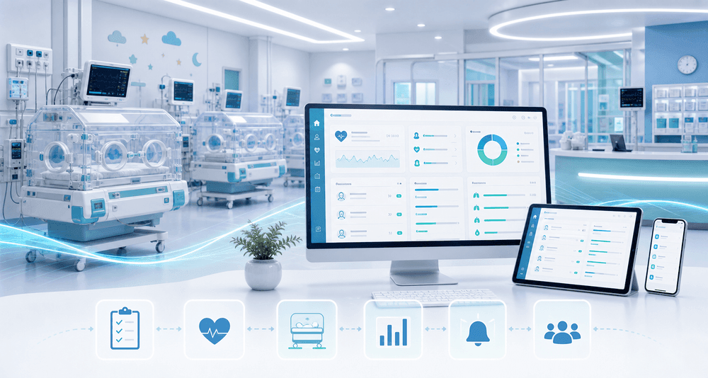 برنامج إدارة وحدة الأطفال المبتسرين NICU